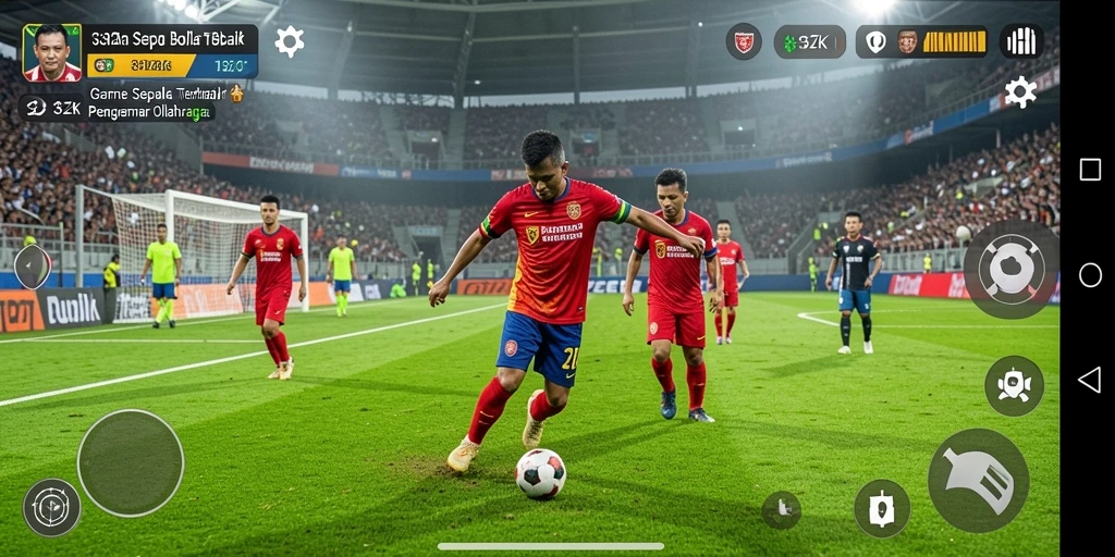 Gameplay <strong>33ZK</strong> yang seru dan mendebarkan di lapangan hijau.