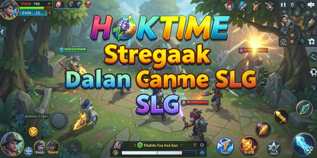 Tampilan gameplay HOKITIME yang menampilkan pertempuran strategi seru.