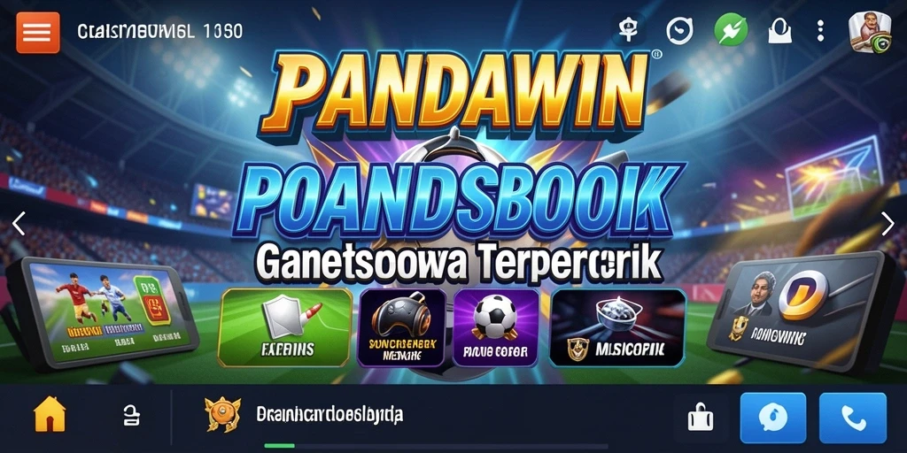Tampilan menarik gameplay taruhan olahraga di PANDAWIN.