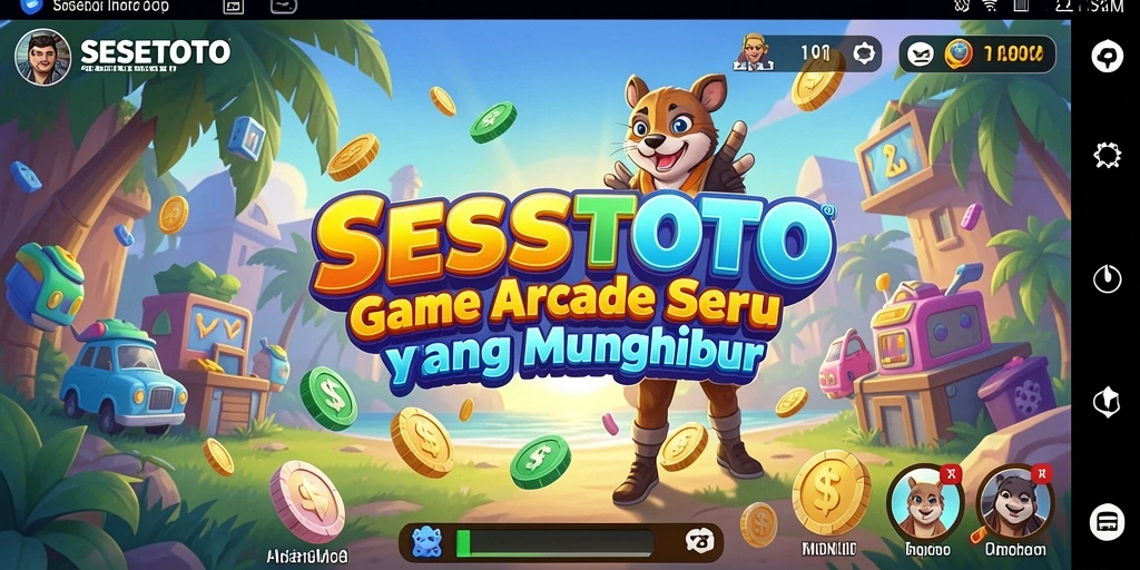 Tampilan gameplay seru SESETOTO dalam aksi Arcade.